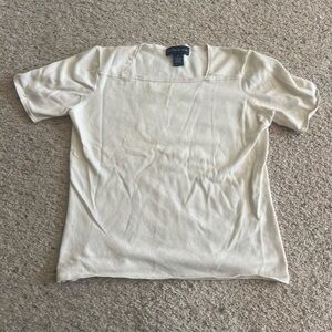 Preston & York Ivory Short Sleeve Top